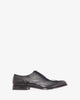 Mens oxford shoes in black leather