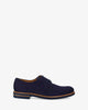 Oxfordschuhe aus blauem rauleder - made in spain -