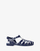 Dark blue plastic water sandals
