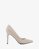 Highheels mit extra breitem fußbett in soft creme