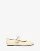 Bailarina mary jane plana en soft hueso