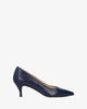 Pumps in navy nappa leather