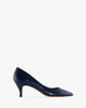Pumps in navy nappa leather