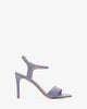 Sandales en cuir lilas
