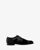 Zamszowe buty monk koko czarne