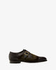 Zamszowe buty monk koko brązowe