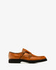 Monkstrap shoes in brown leather