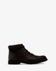 Bottines pour hommes en cuir gravé marron de haute qualité