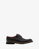 Chaussures style blucher en cuir noir