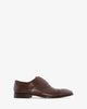 Skórzane buty w stylu oxford brązowe