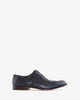Zapato de caballero estilo oxford en piel azul