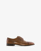 Mahagonifarbene lederschuhe