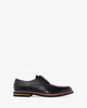 Derby en cuir noir
