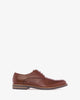 Chaussures cuir type derby marron