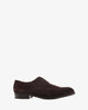 Chaussures blucher cuir suéde marron