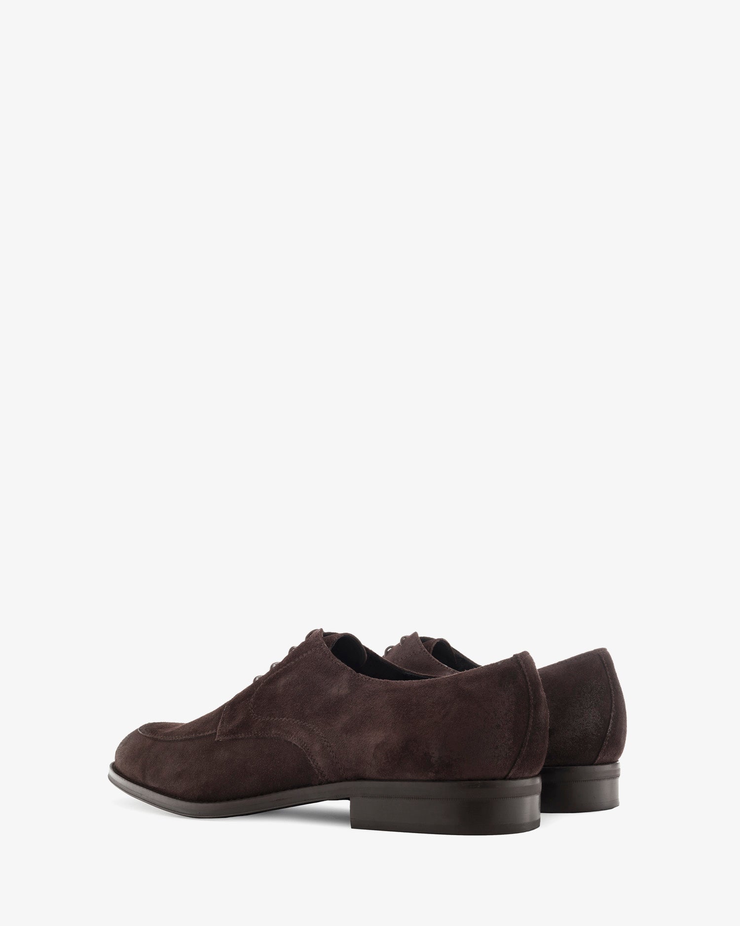 Zapatos blucher serraje marron