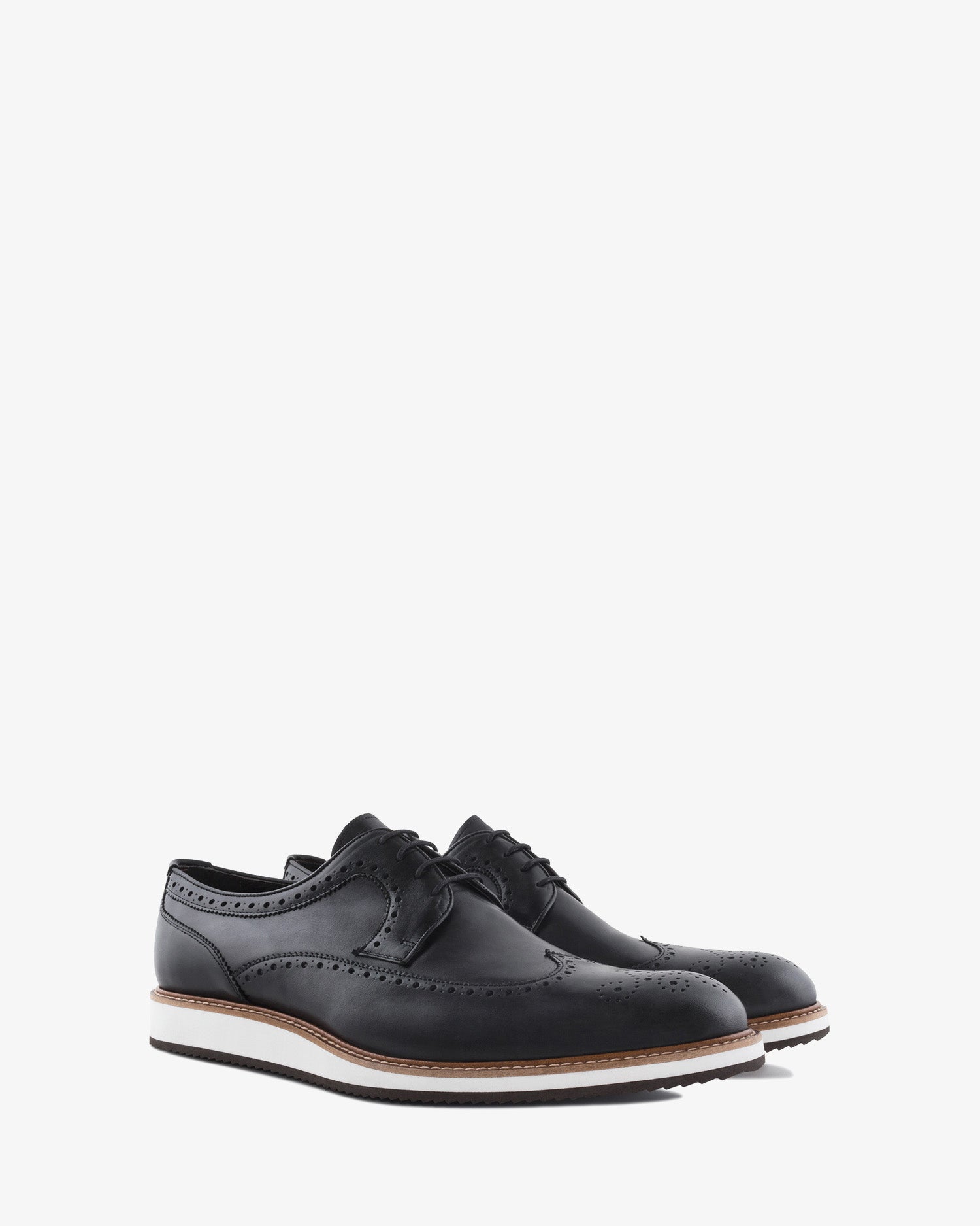 Zapato oxfort piel negro