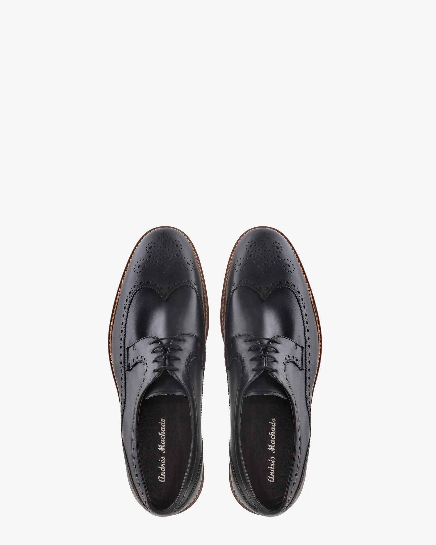 Zapato oxfort piel negro