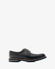 Skórzane buty w stylu oxford w kolorze granatowym