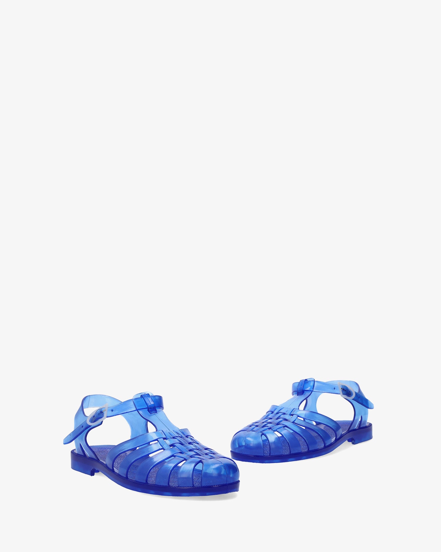 Sandalo cangrejera blu navy