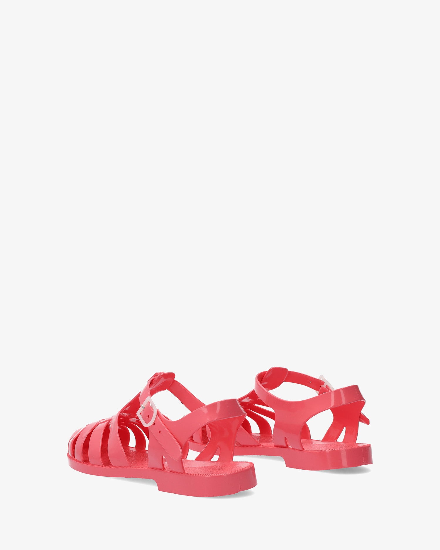 Sandalia cangrejera cereza