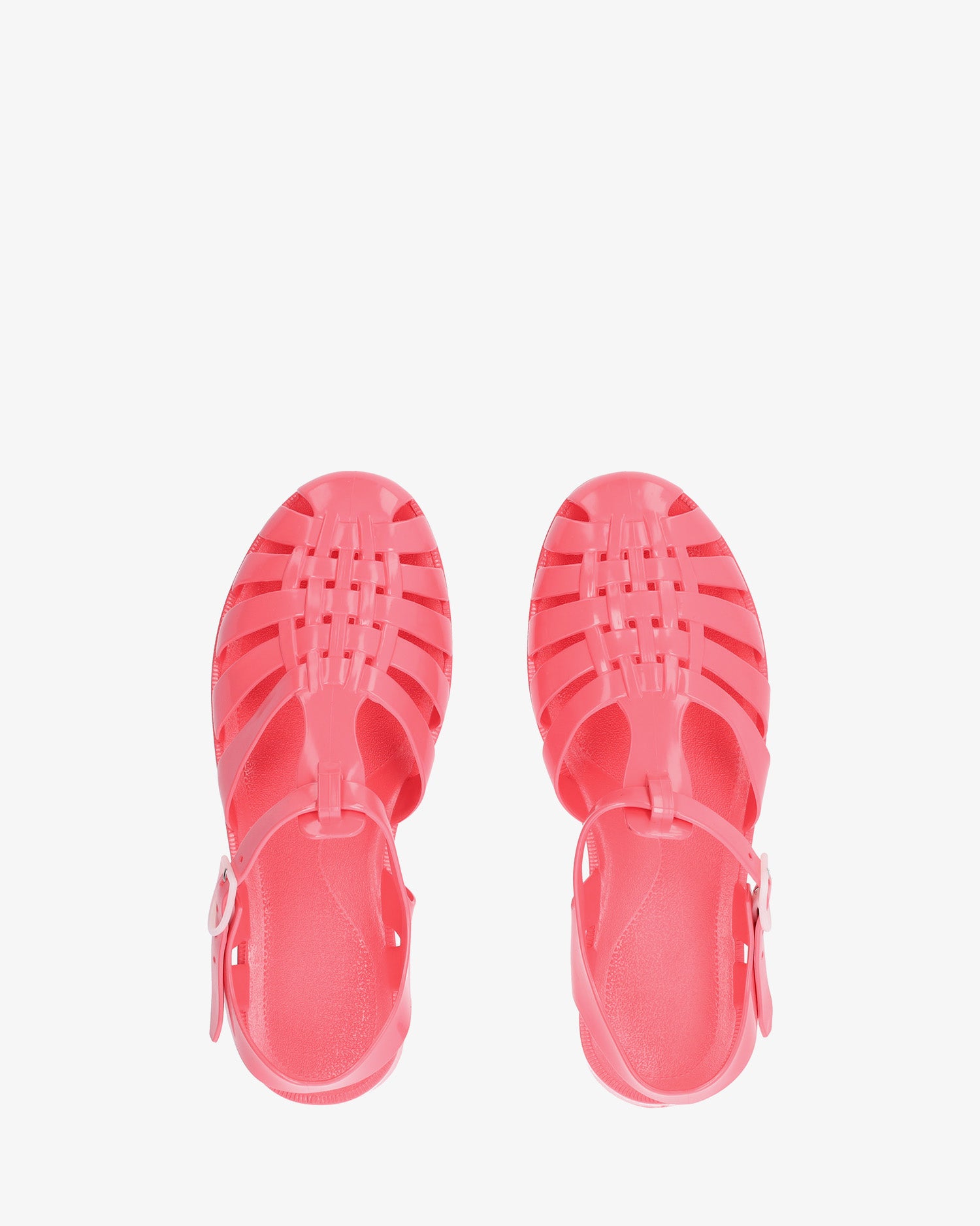 Sandalia cangrejera cereza