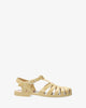 Sandalias cangrejeras beige