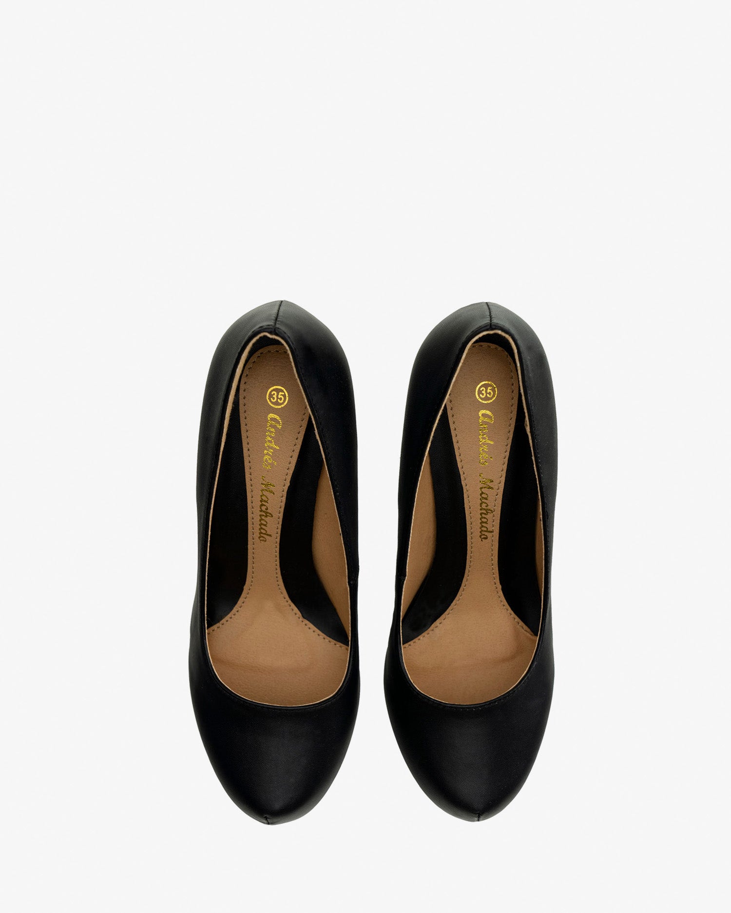 Schöne pumps in schwarz mit 9 cm absatz.