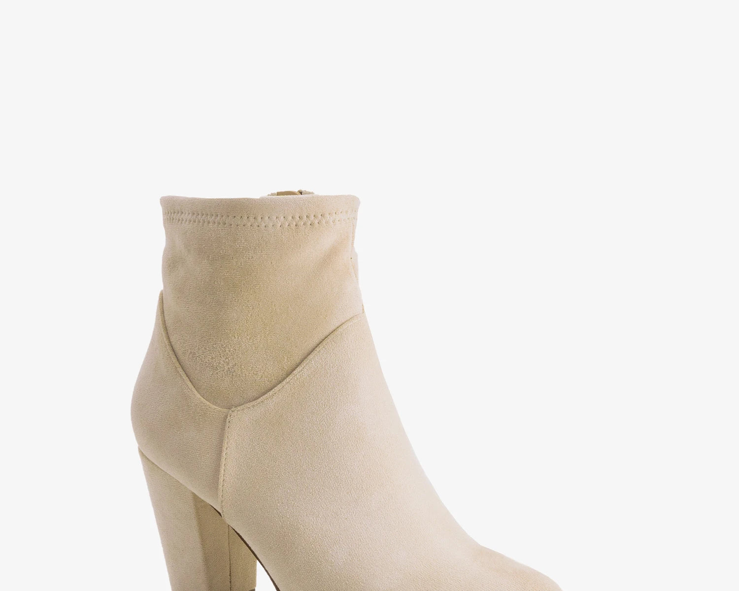 Botín tacón ante hueso