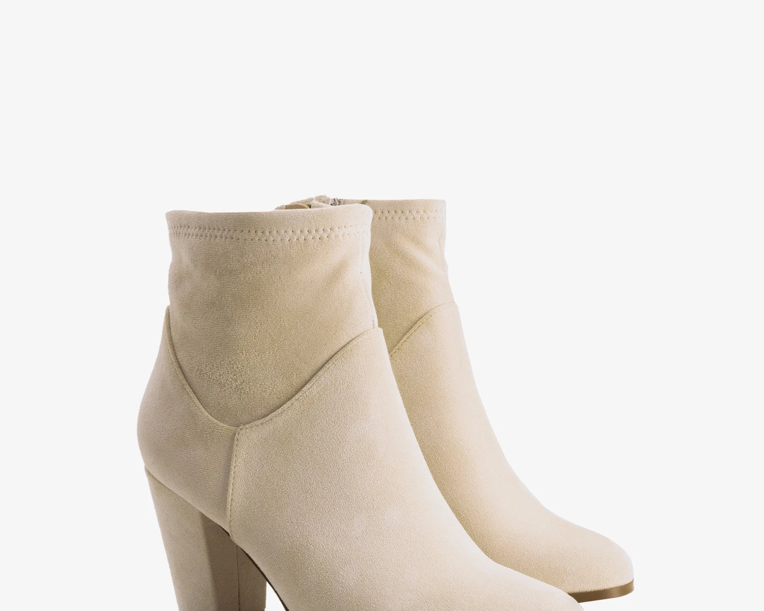 Botín tacón ante hueso