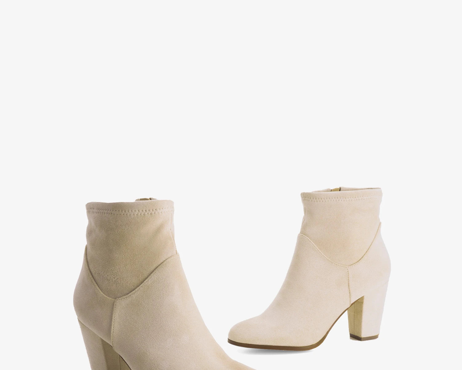 Botín tacón ante hueso