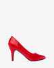 Elegante- rote lack pumps.