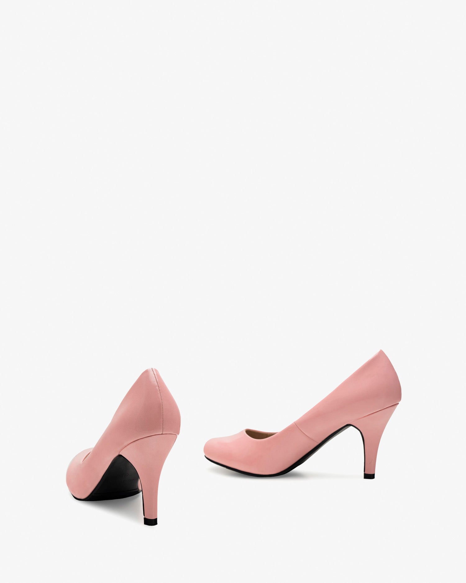 Elegante- altrosa-farbene lack pumps.