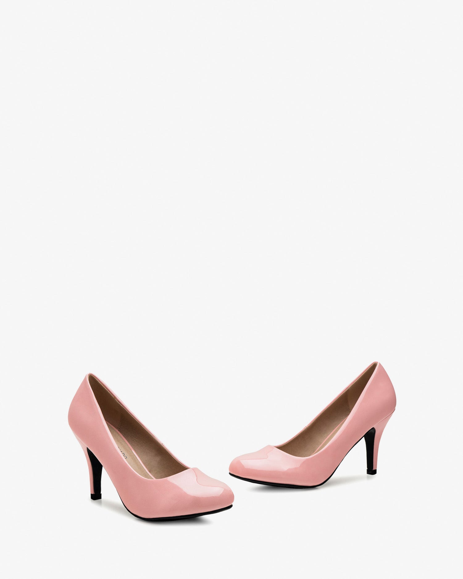 Elegante- altrosa-farbene lack pumps.