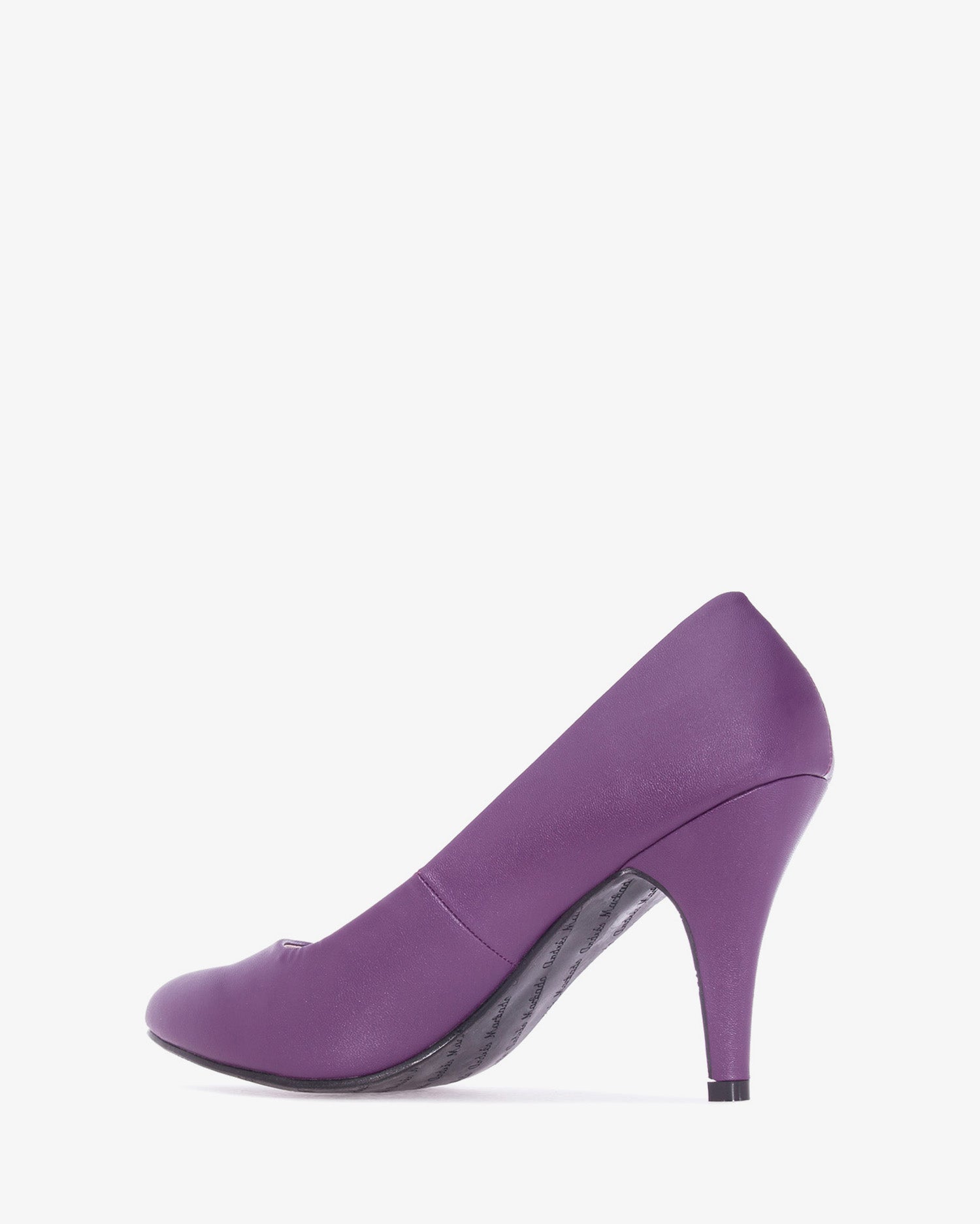 Buty salonowe retro w soft fioletowe