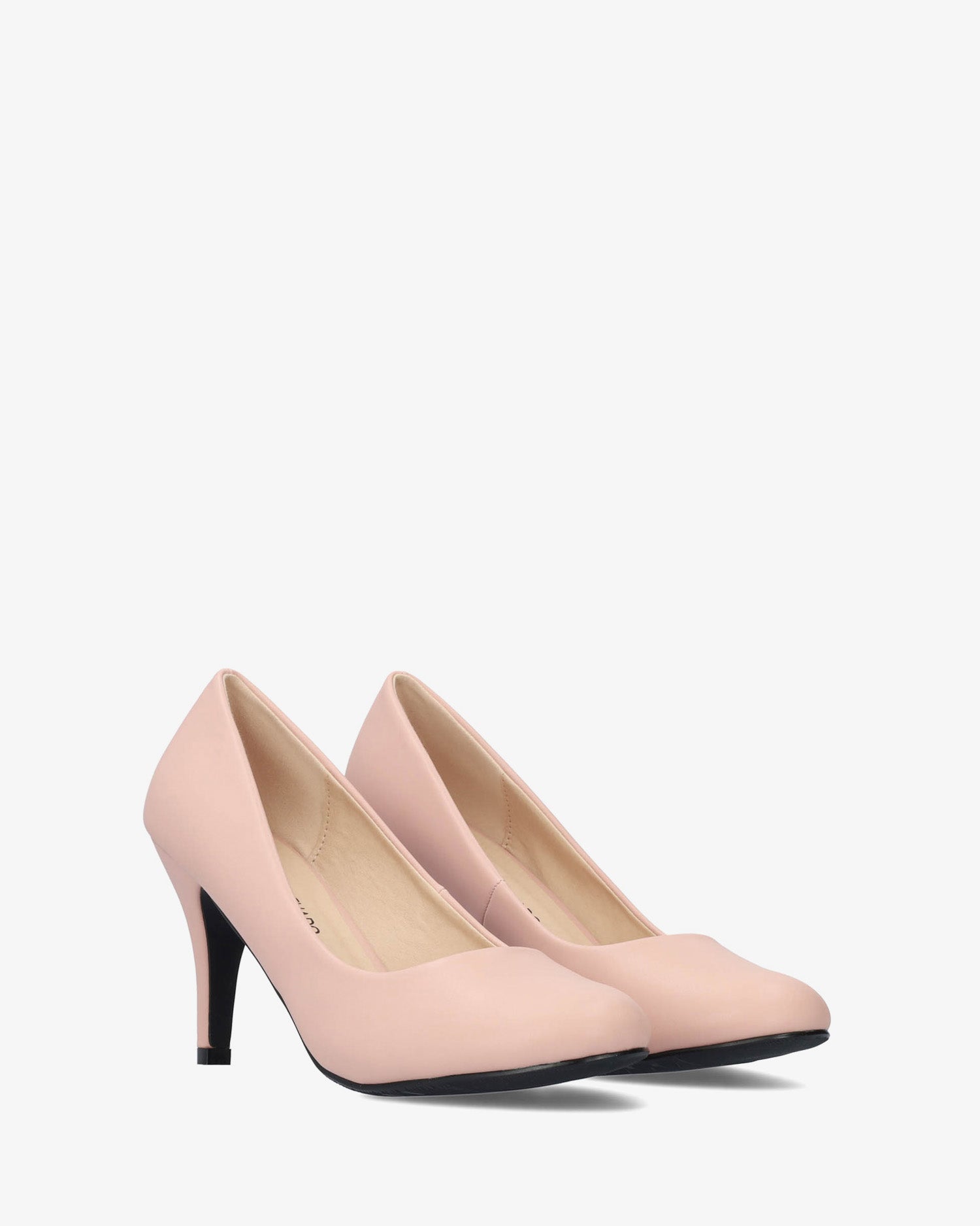 Zapatos de salón retro en soft rosa