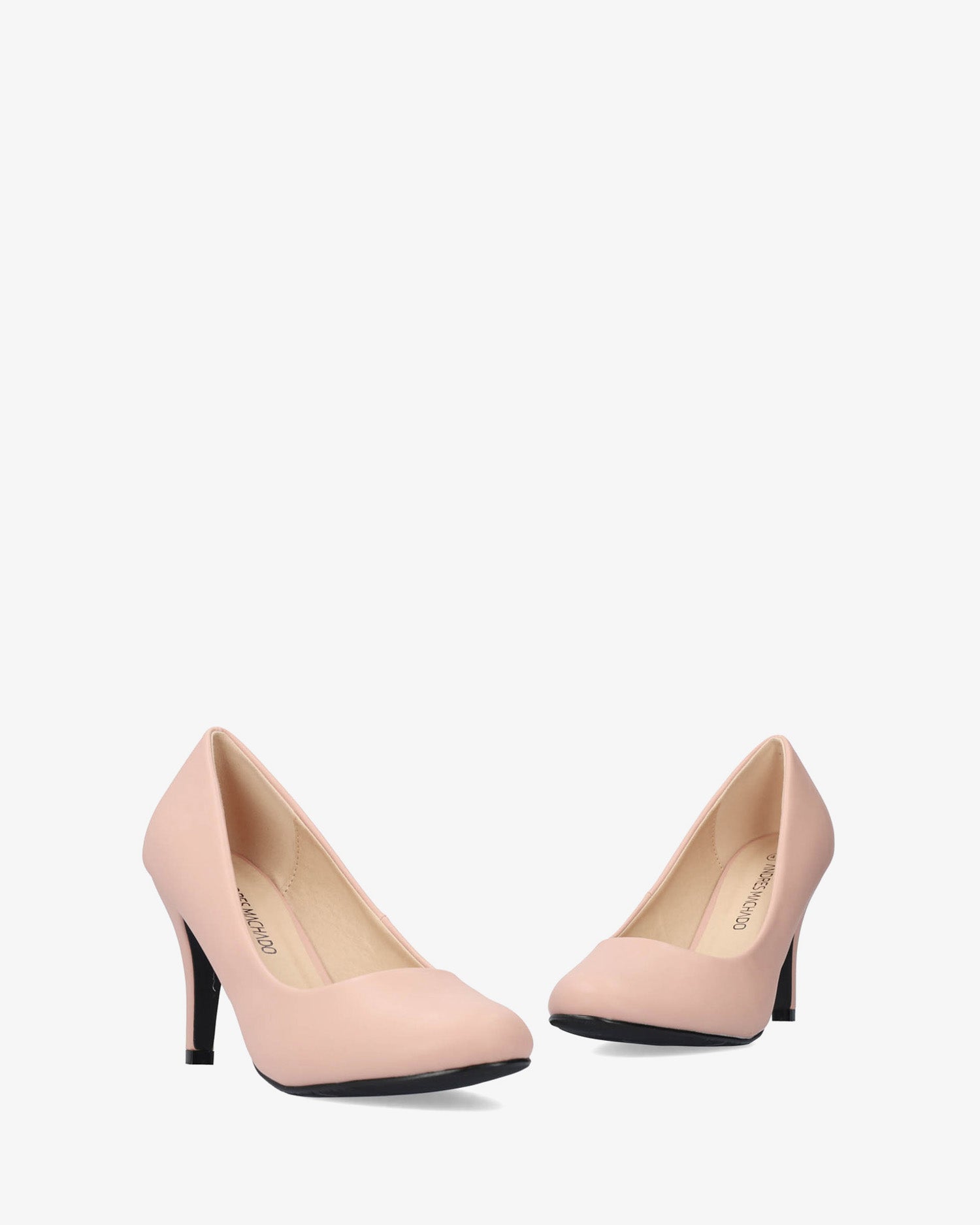 Zapatos de salón retro en soft rosa