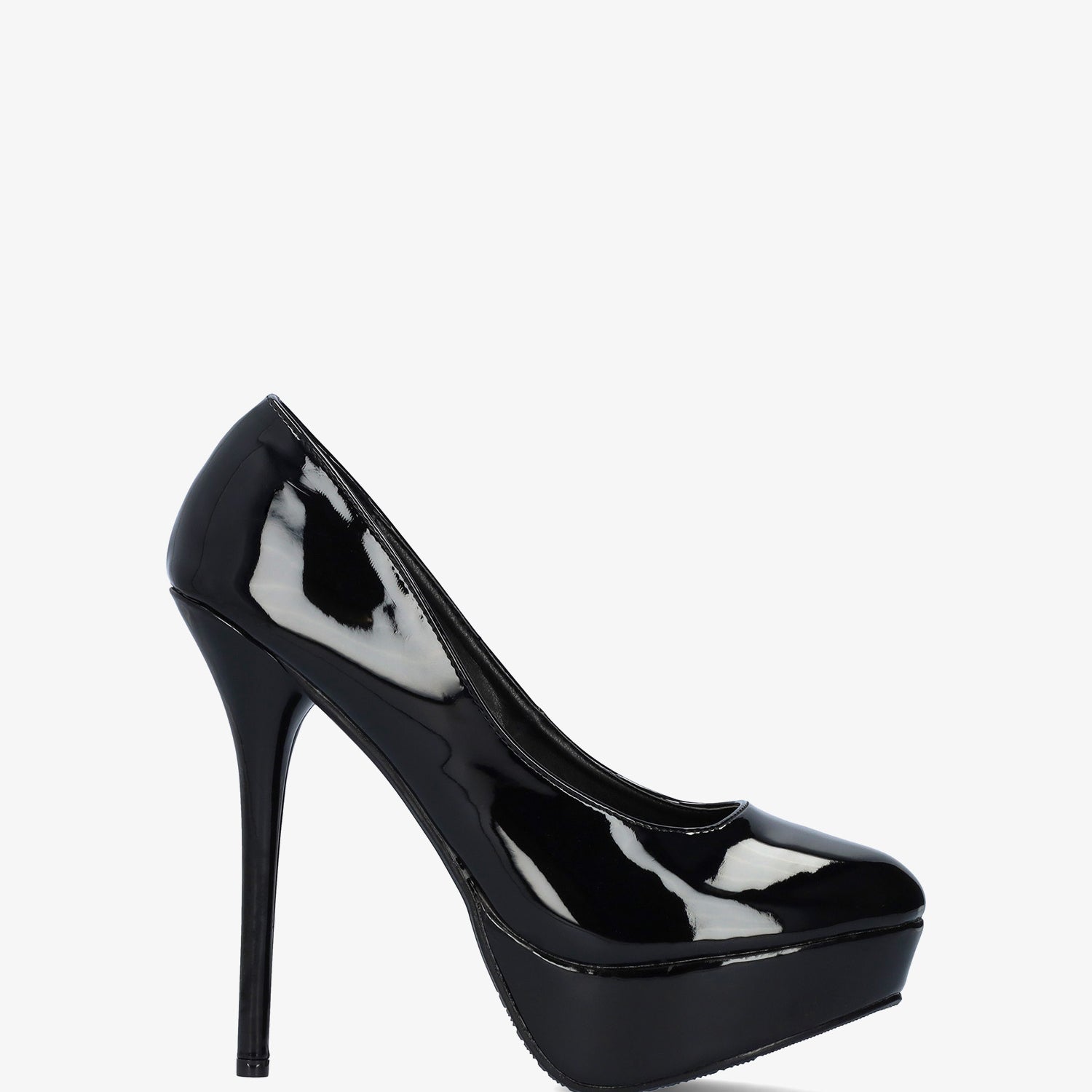 Patent High Heels 14 Cm Schwarz PL 4344 Nappa-nera High Heels