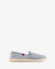 Miticas zapatillas de lona gris y suela de goma y yute