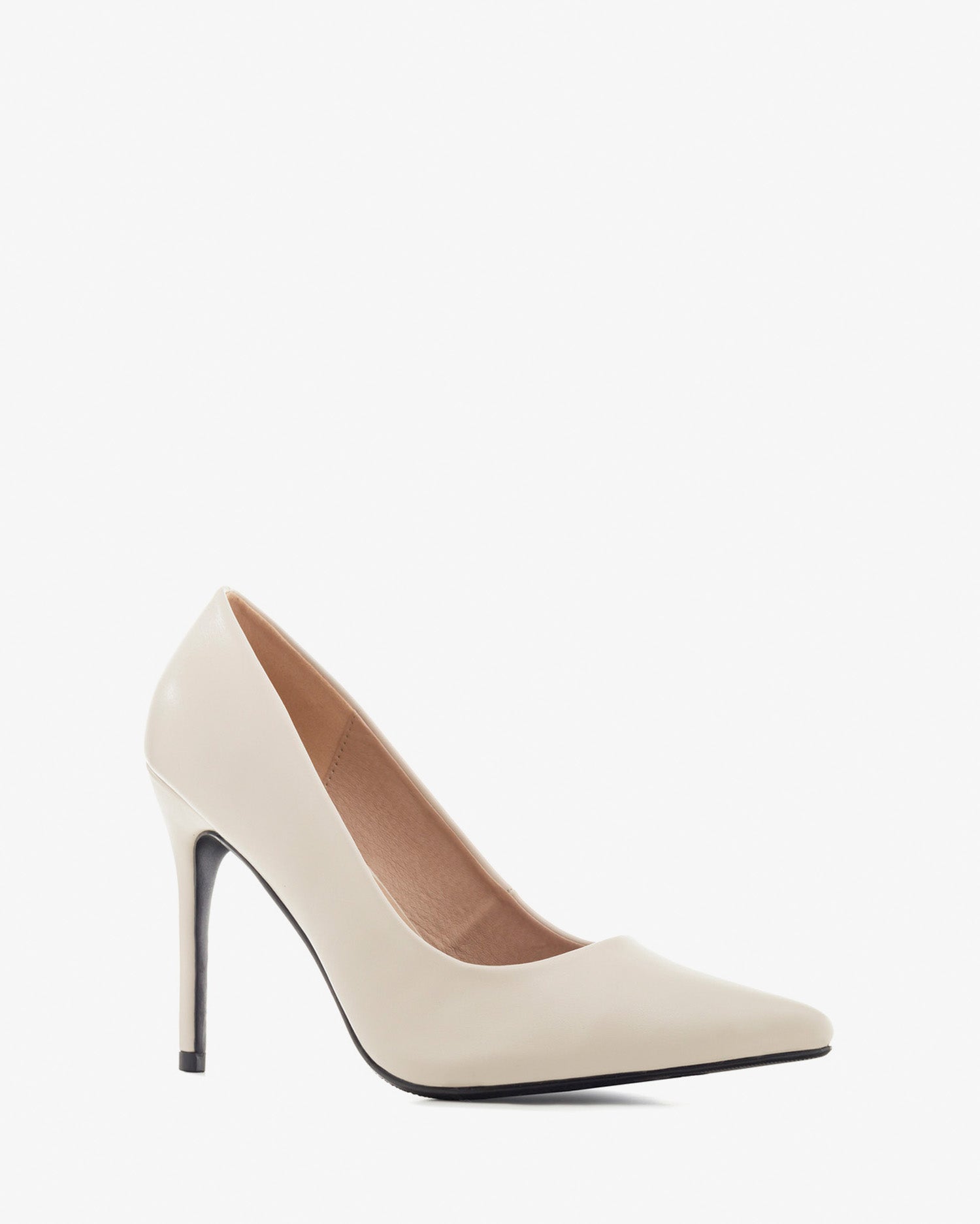 Escarpins talons soft crème