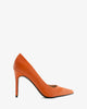Highheels mit extra breitem fußbett in soft orange