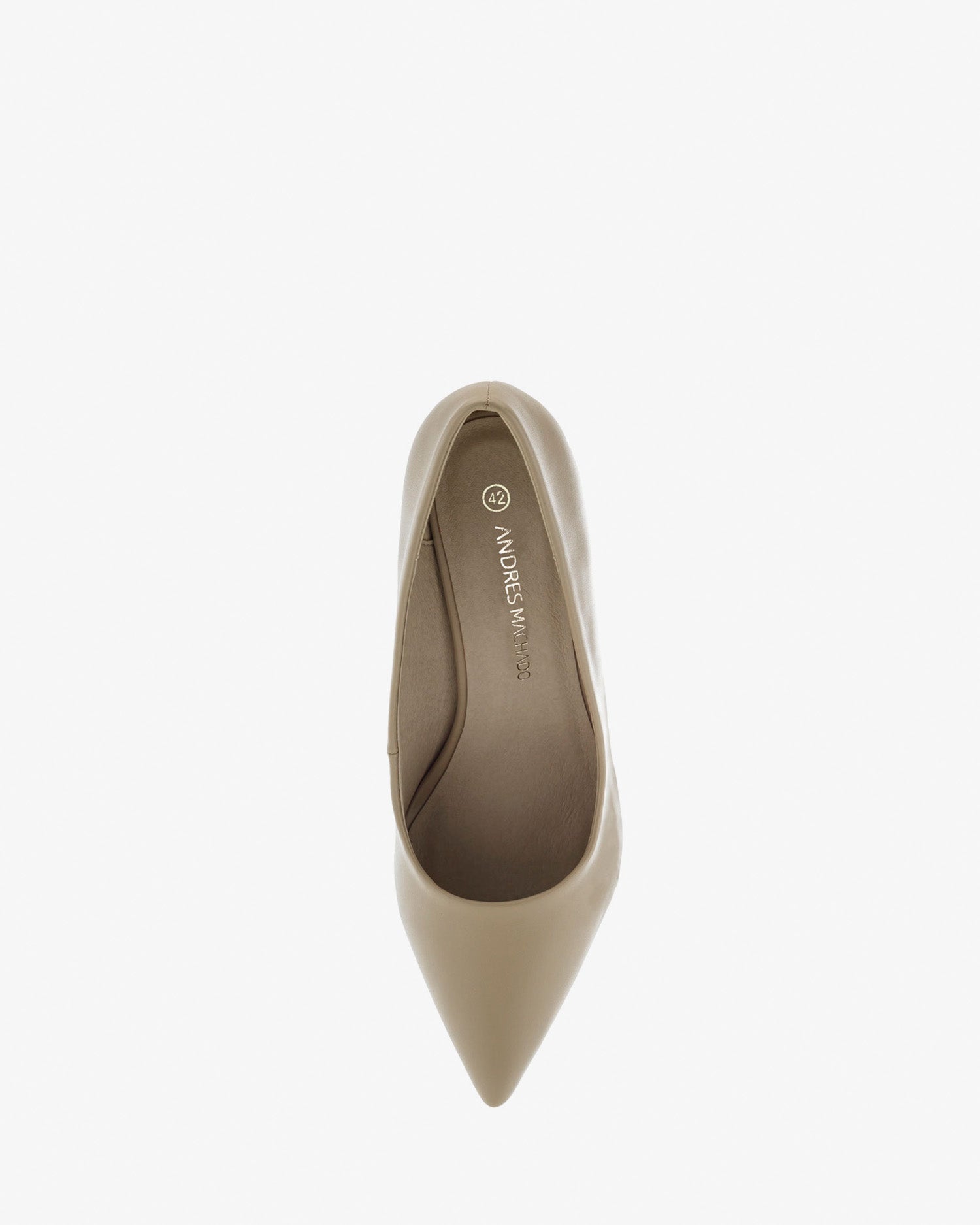 Highheels mit  extra breitem fußbett in soft beige