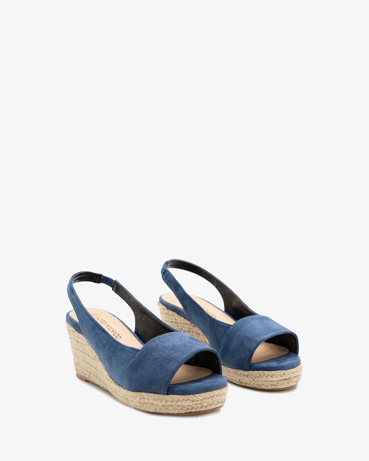 Alpargatas en símil ante marino con cuña de yute