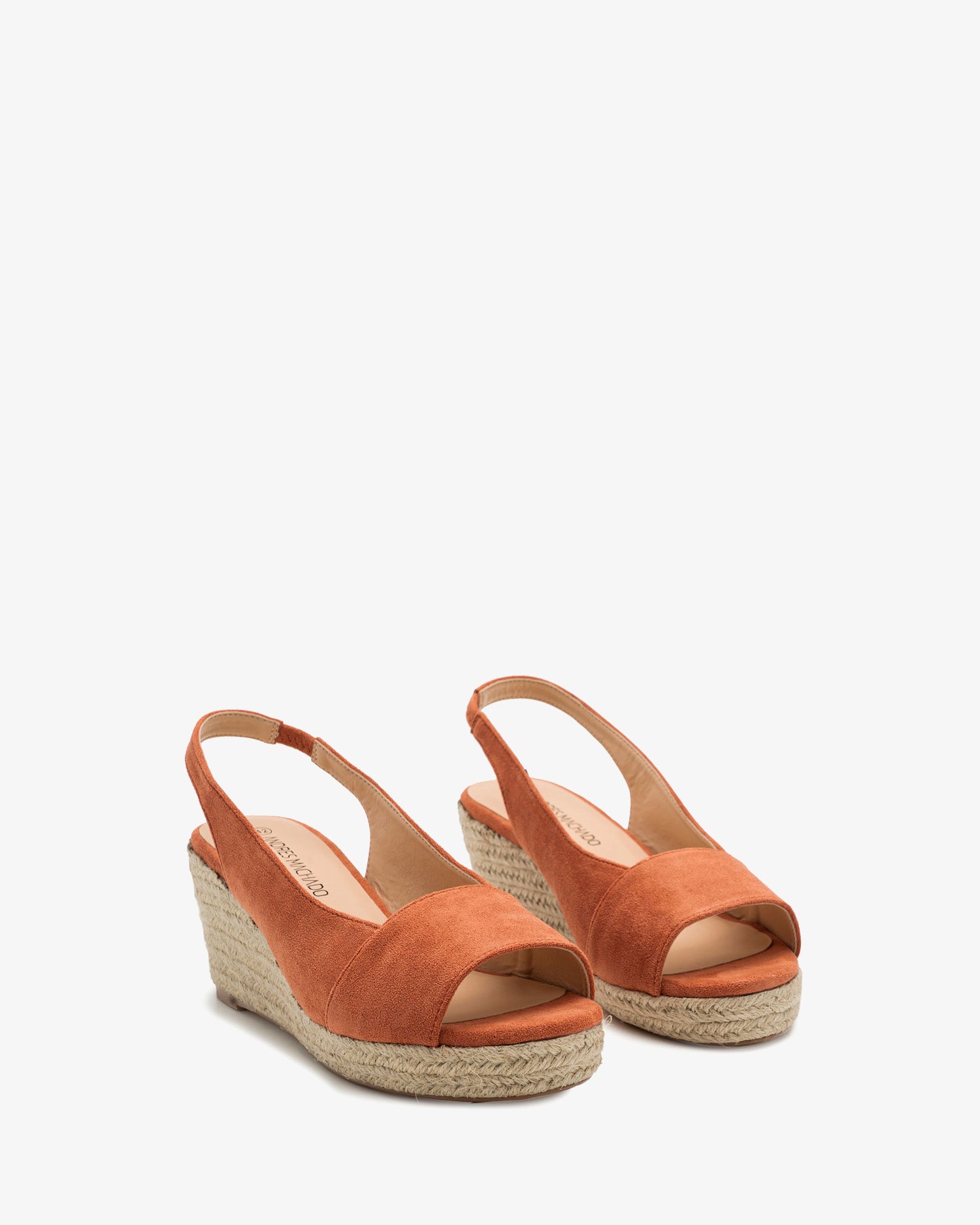 Alpargatas en símil ante teja con cuña de yute