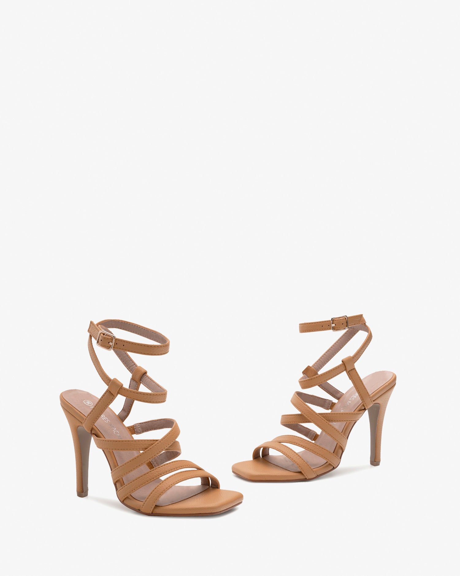 Sandalo con cinturini in soft mattone