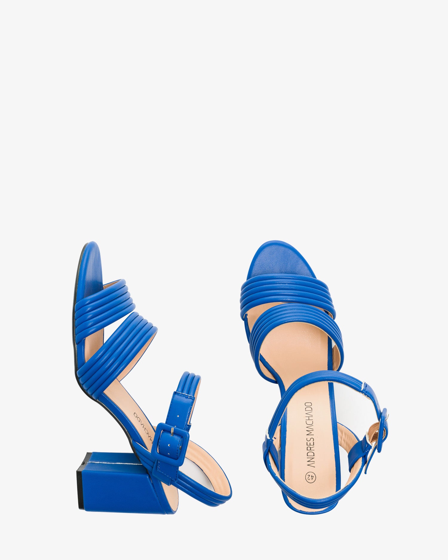 Sandalia en soft color azulon
