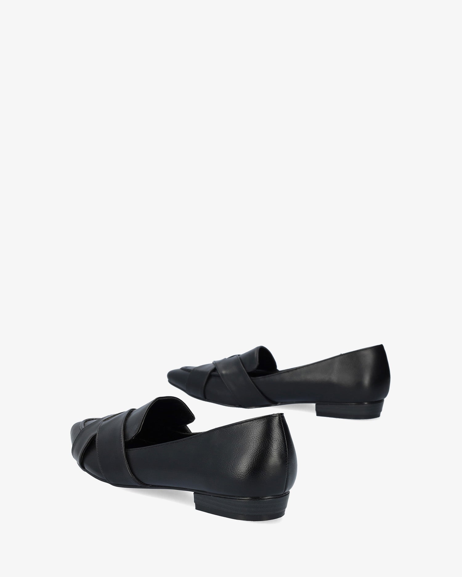 Bailarina punta fina en soft negro