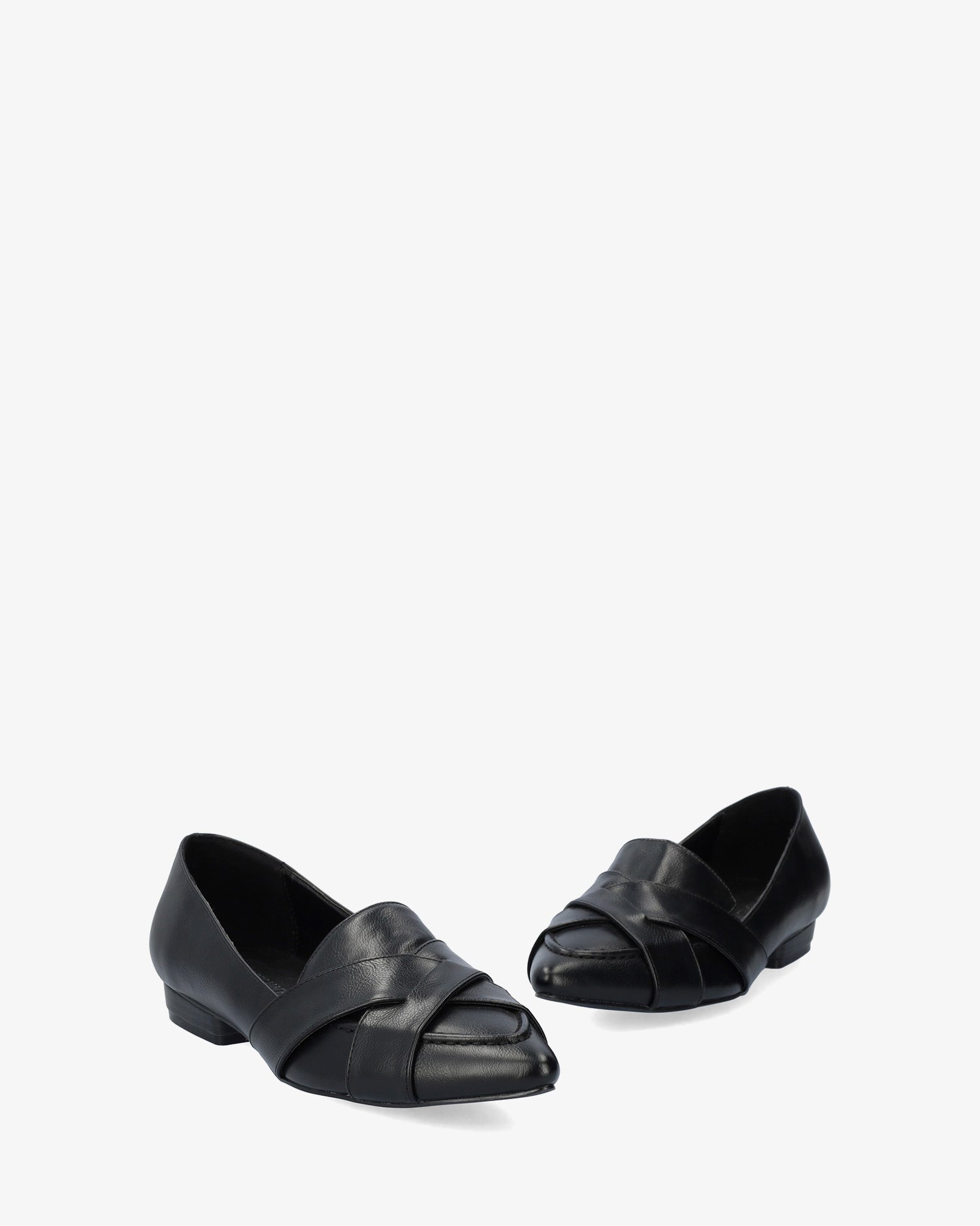 Bailarina punta fina en soft negro