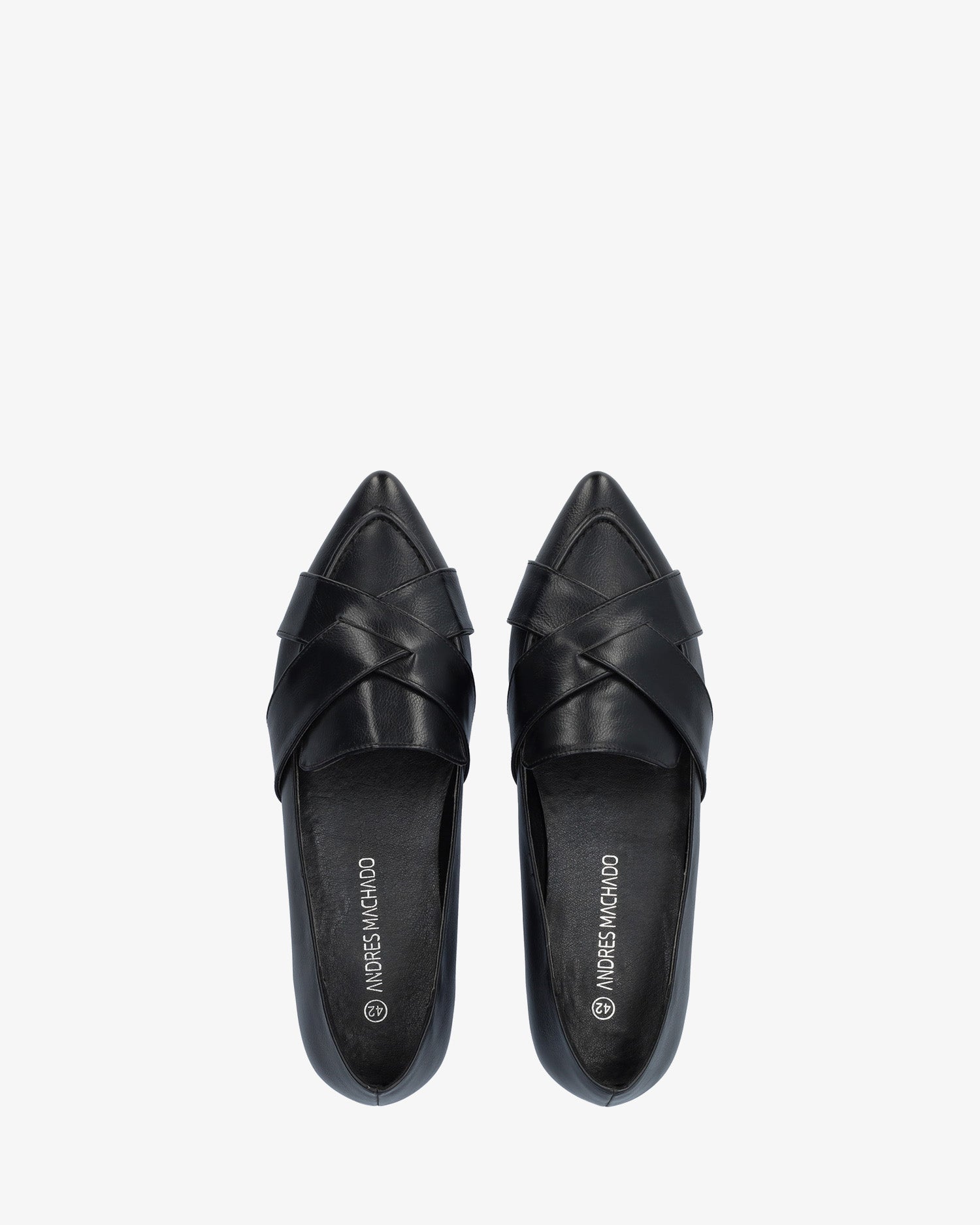 Bailarina punta fina en soft negro