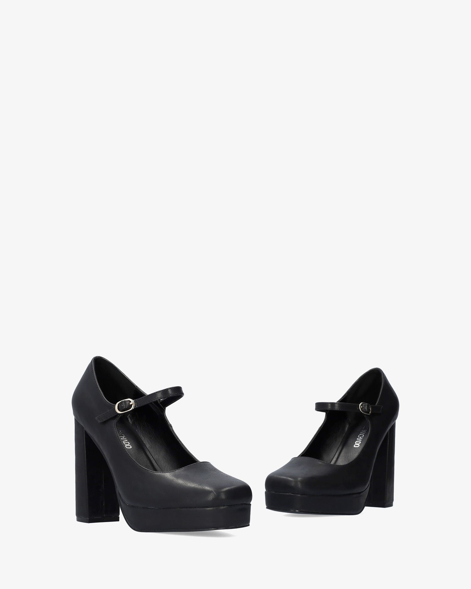 Mary jane con tacón en soft negro